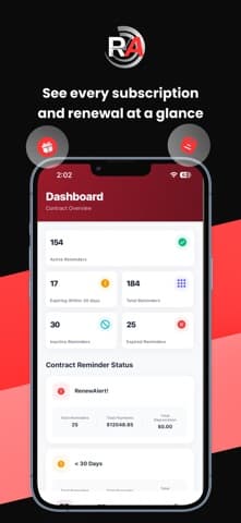 RenewAlert project preview