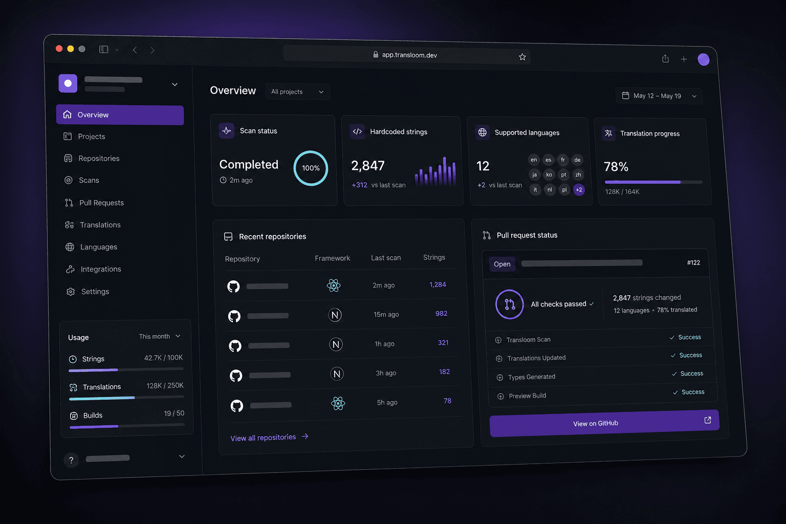 Transloom project preview